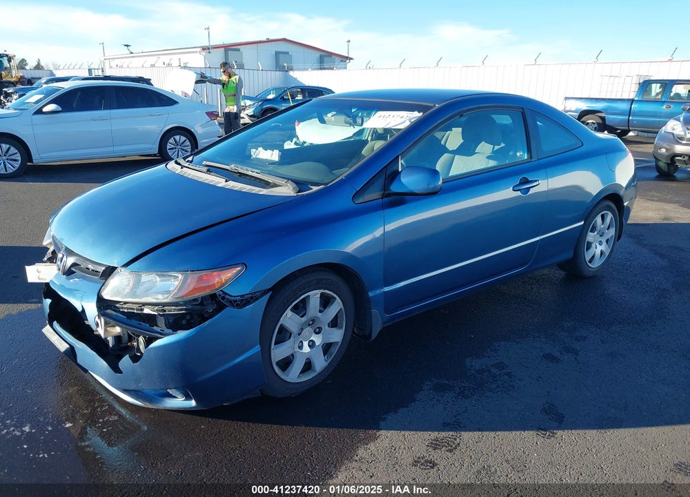 2006 HONDA CIVIC LX VIN: 2HGFG12646H578587