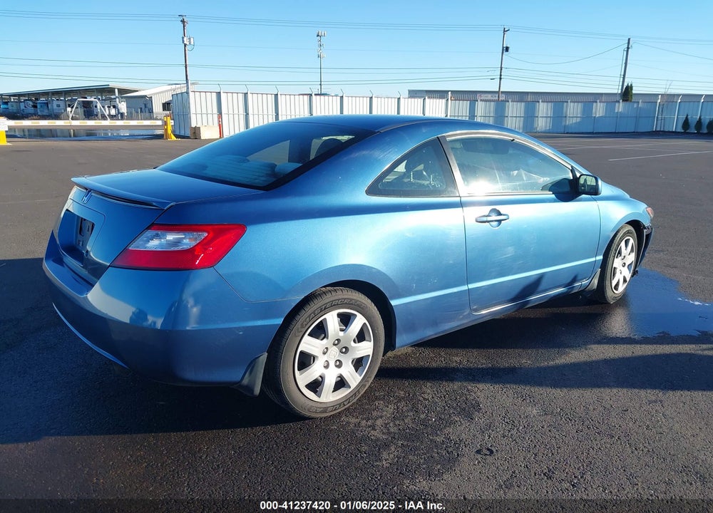 2006 HONDA CIVIC LX VIN: 2HGFG12646H578587