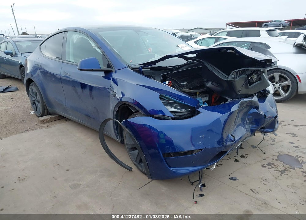 2024 TESLA MODEL Y VIN: 7SAYGDED1RA308245