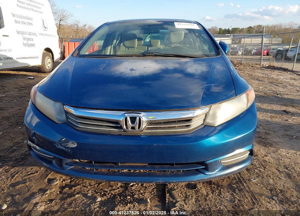 2012 HONDA CIVIC EX VIN: 2HGFB2F89CH531227