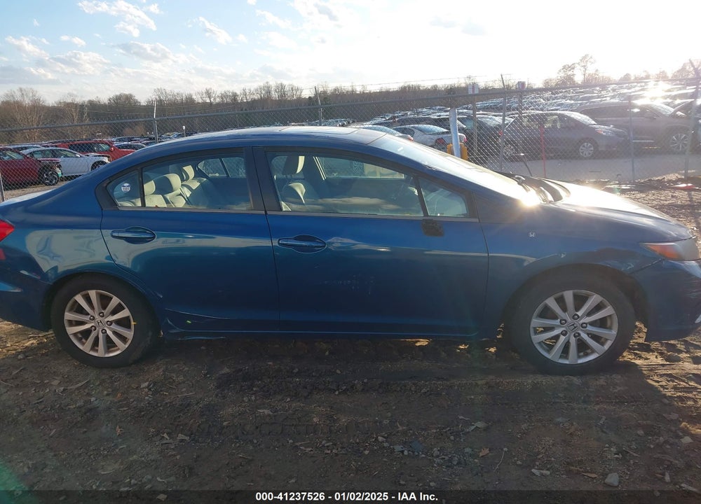 2012 HONDA CIVIC EX VIN: 2HGFB2F89CH531227