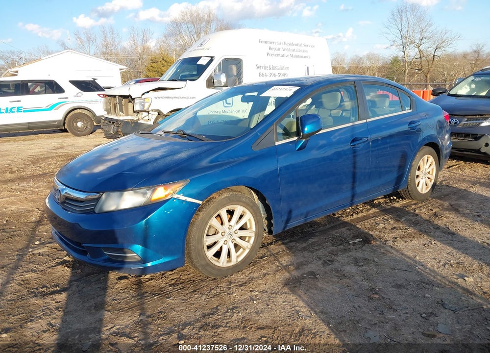 2012 HONDA CIVIC EX VIN: 2HGFB2F89CH531227