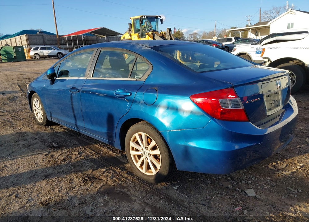 2012 HONDA CIVIC EX VIN: 2HGFB2F89CH531227