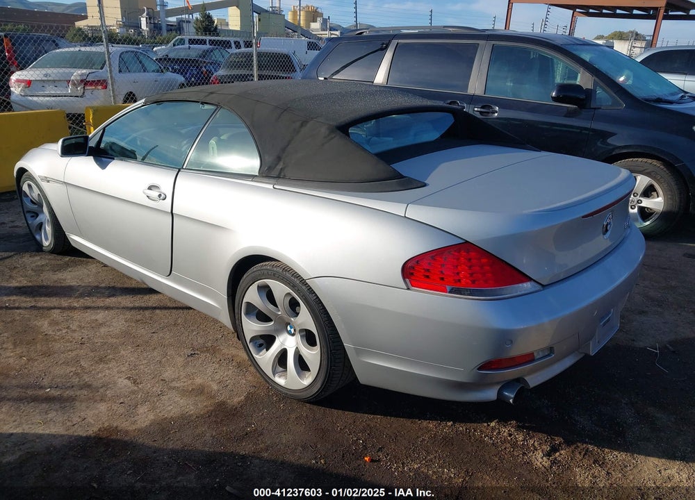2004 BMW 645CI VIN: WBAEK73494B321517
