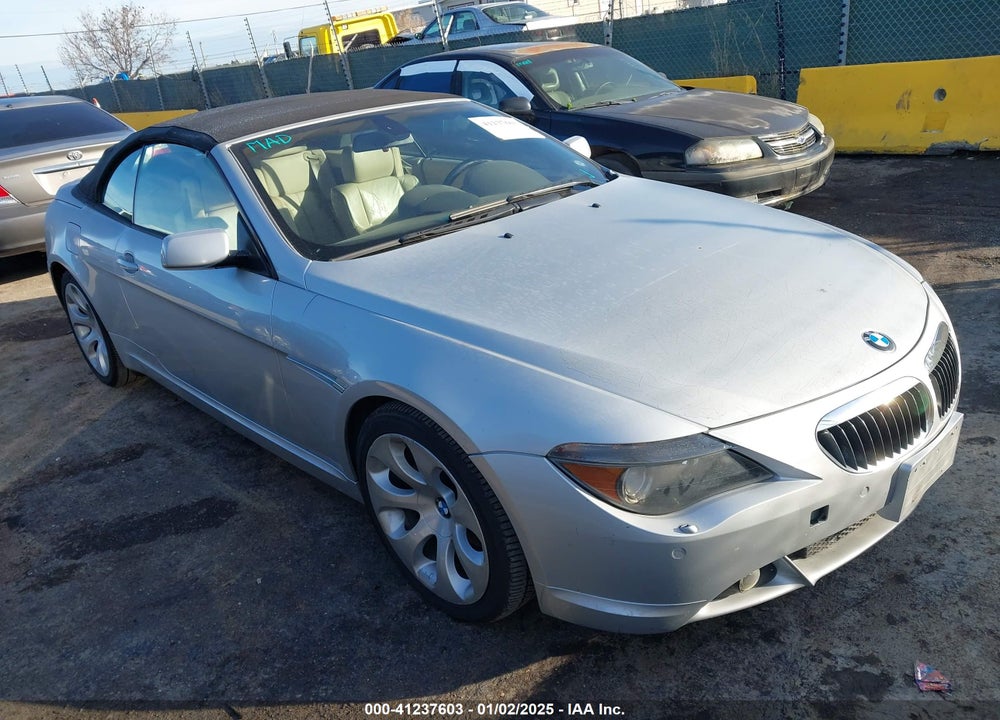 2004 BMW 645CI VIN: WBAEK73494B321517