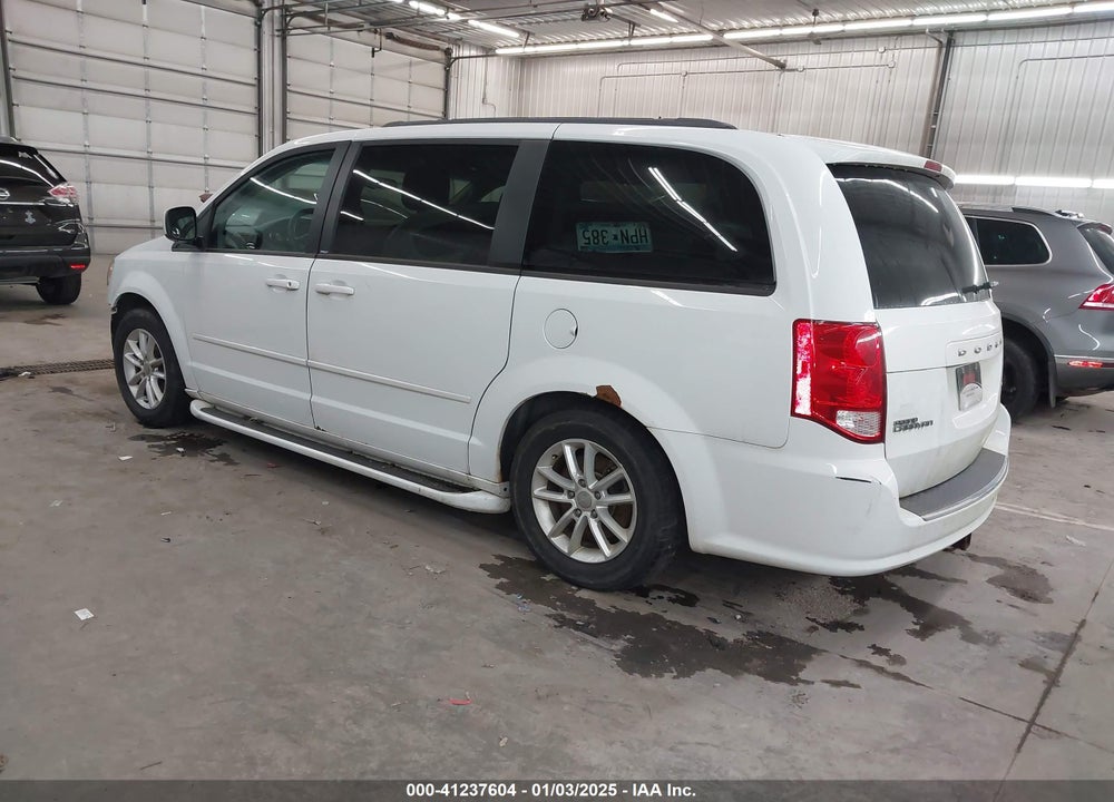 2014 DODGE GRAND CARAVAN SXT VIN: 2C4RDGCG1ER206812