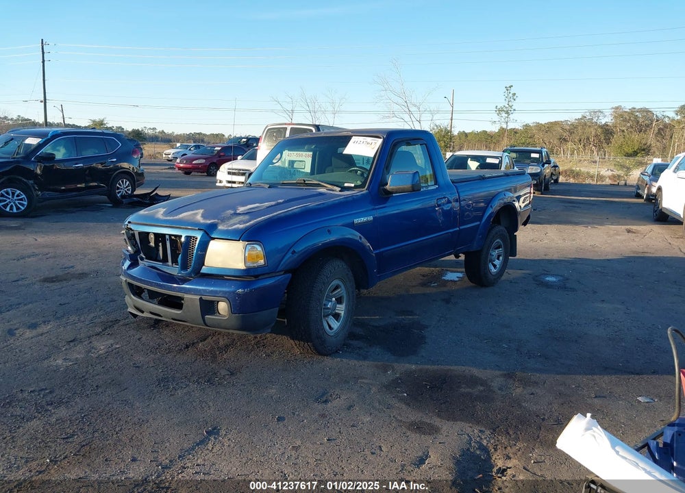 2007 FORD RANGER VIN: 1FTYR10U17PA25427