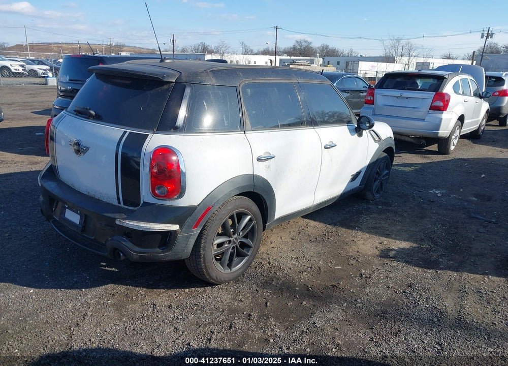 2012 MINI COOPER S COUNTRYMAN VIN: WMWZC3C58CWL83966