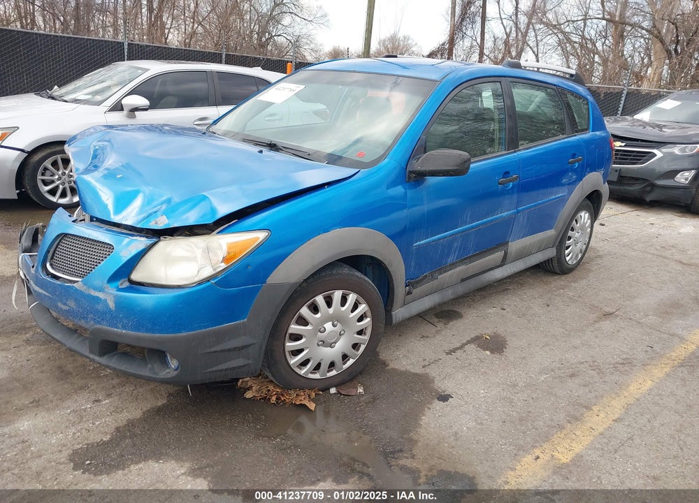 2007 PONTIAC VIBE VIN: 5Y2SL65847Z428418