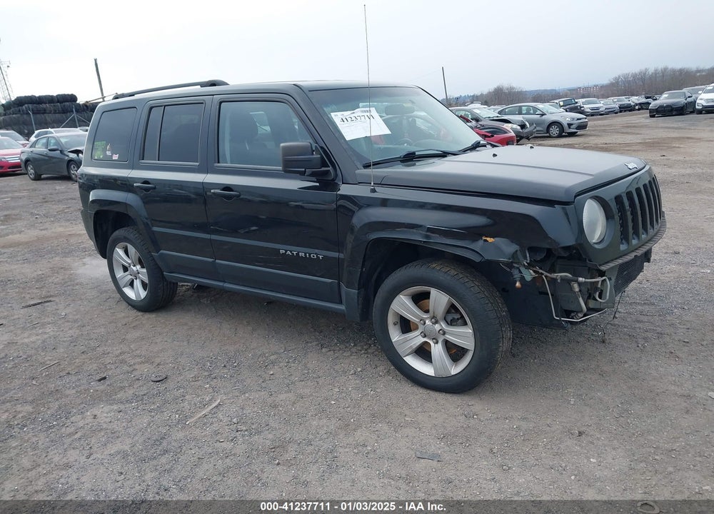 2012 JEEP PATRIOT LATITUDE VIN: 1C4NJRFB5CD540358