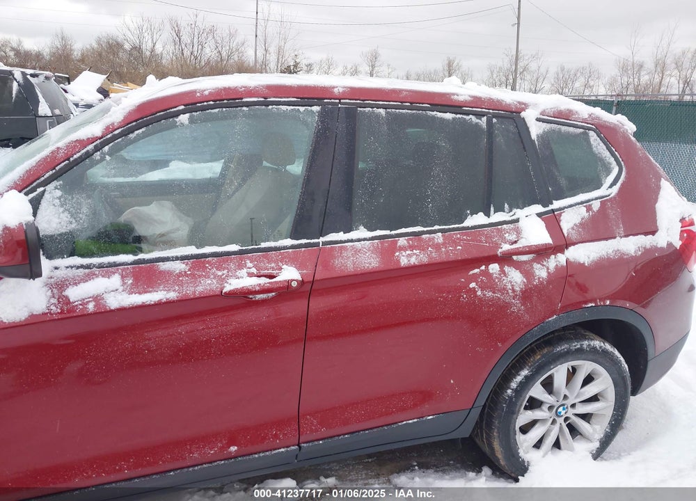 2014 BMW X3 XDRIVE28I VIN: 5UXWX9C54E0D29939