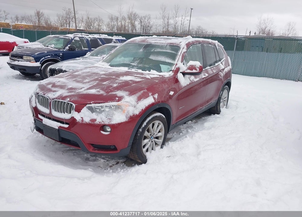 2014 BMW X3 XDRIVE28I VIN: 5UXWX9C54E0D29939