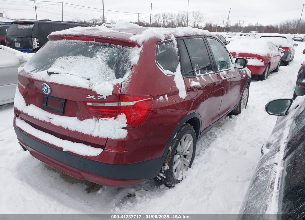 2014 BMW X3 XDRIVE28I VIN: 5UXWX9C54E0D29939