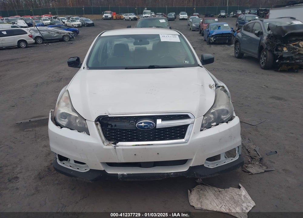 2013 SUBARU LEGACY 2.5I VIN: 4S3BMAA60D1011652