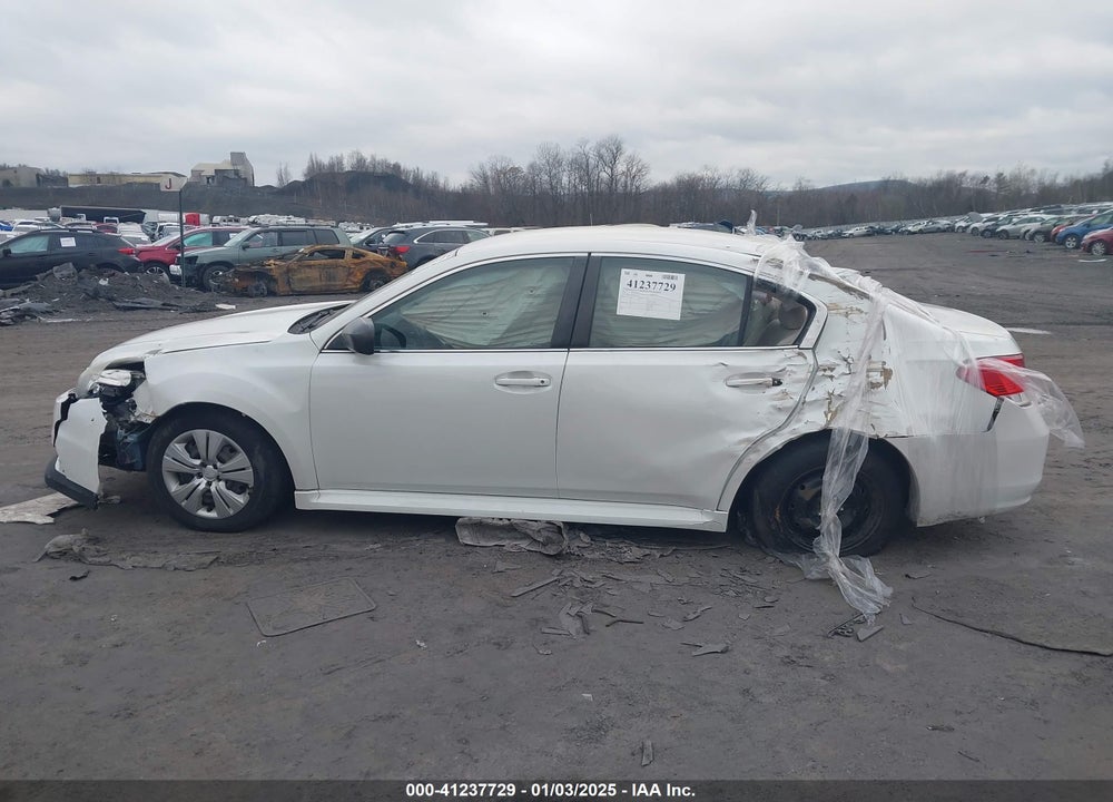 2013 SUBARU LEGACY 2.5I VIN: 4S3BMAA60D1011652