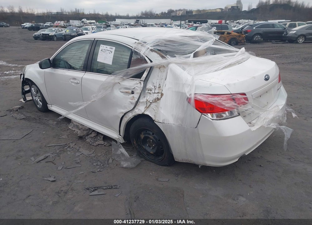 2013 SUBARU LEGACY 2.5I VIN: 4S3BMAA60D1011652