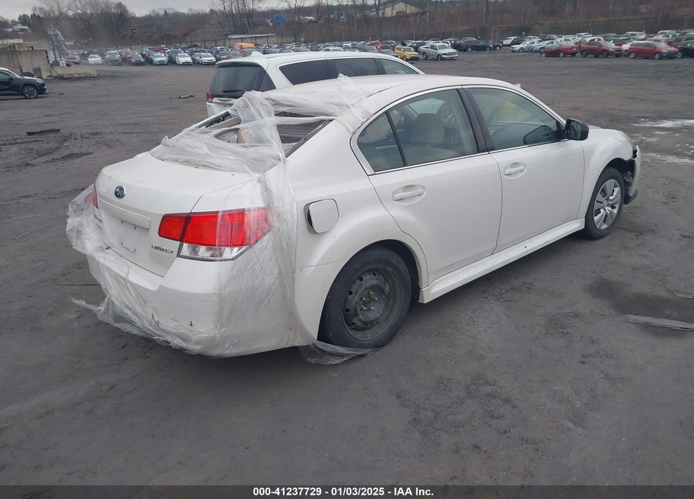 2013 SUBARU LEGACY 2.5I VIN: 4S3BMAA60D1011652