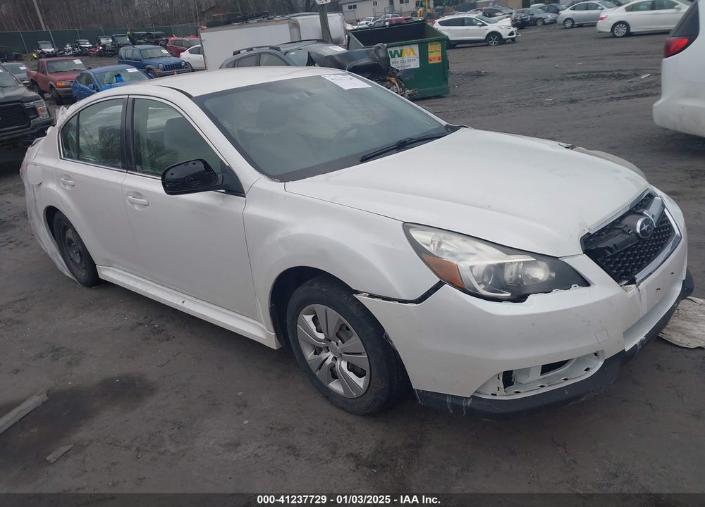 2013 SUBARU LEGACY 2.5I VIN: 4S3BMAA60D1011652