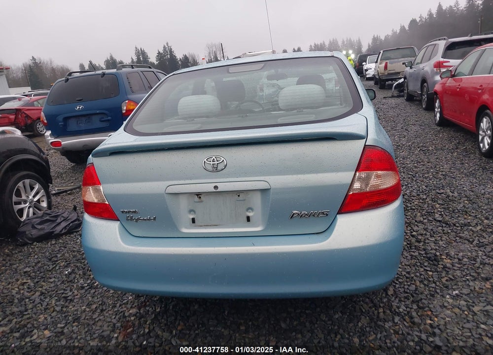 2001 TOYOTA PRIUS VIN: JT2BK12U910031251