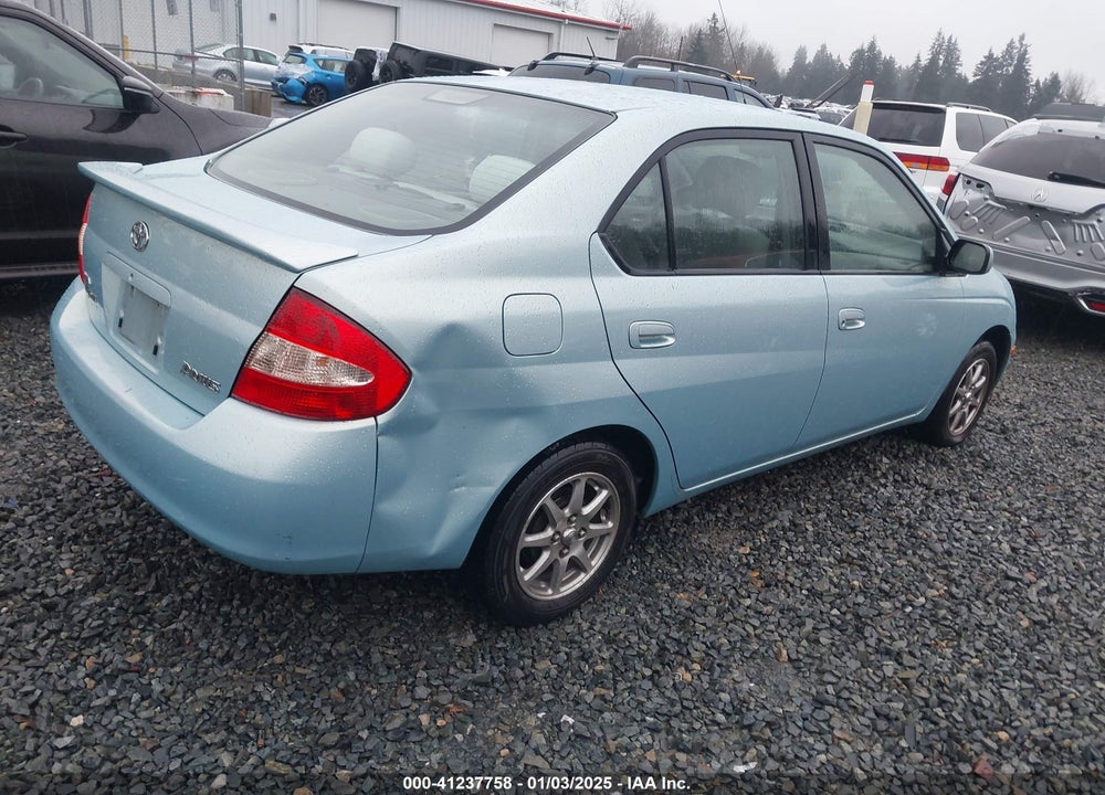 2001 TOYOTA PRIUS VIN: JT2BK12U910031251