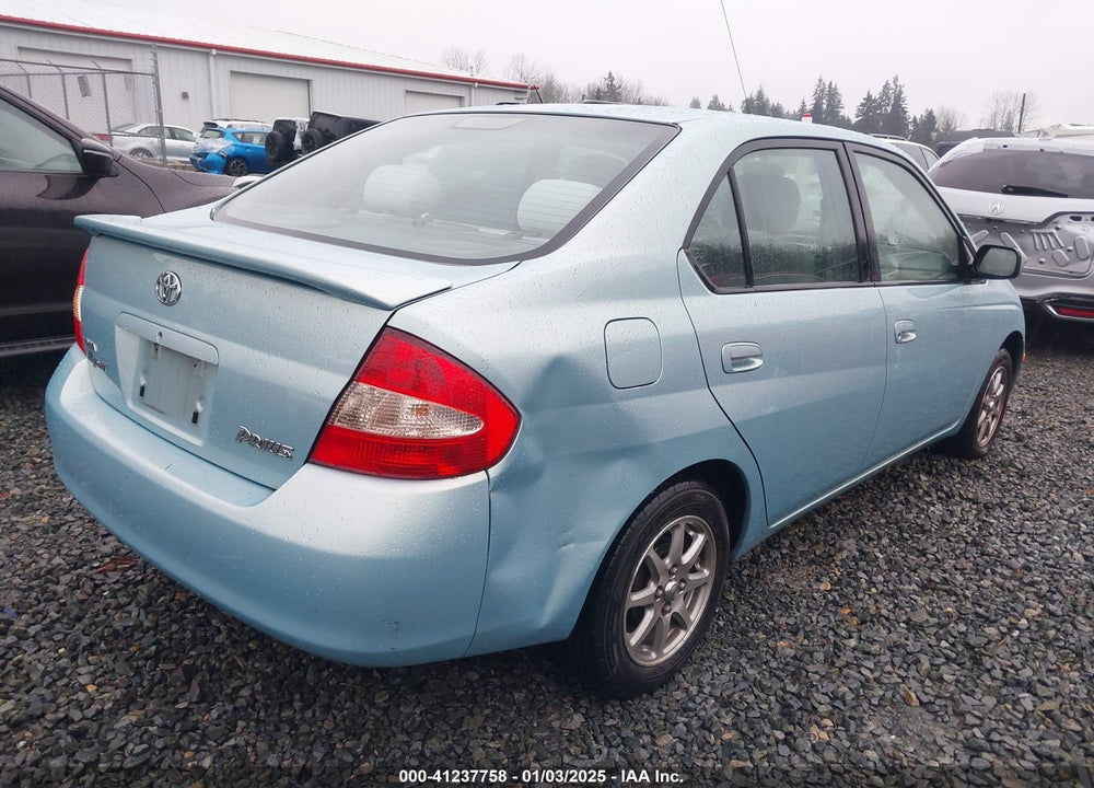 2001 TOYOTA PRIUS VIN: JT2BK12U910031251