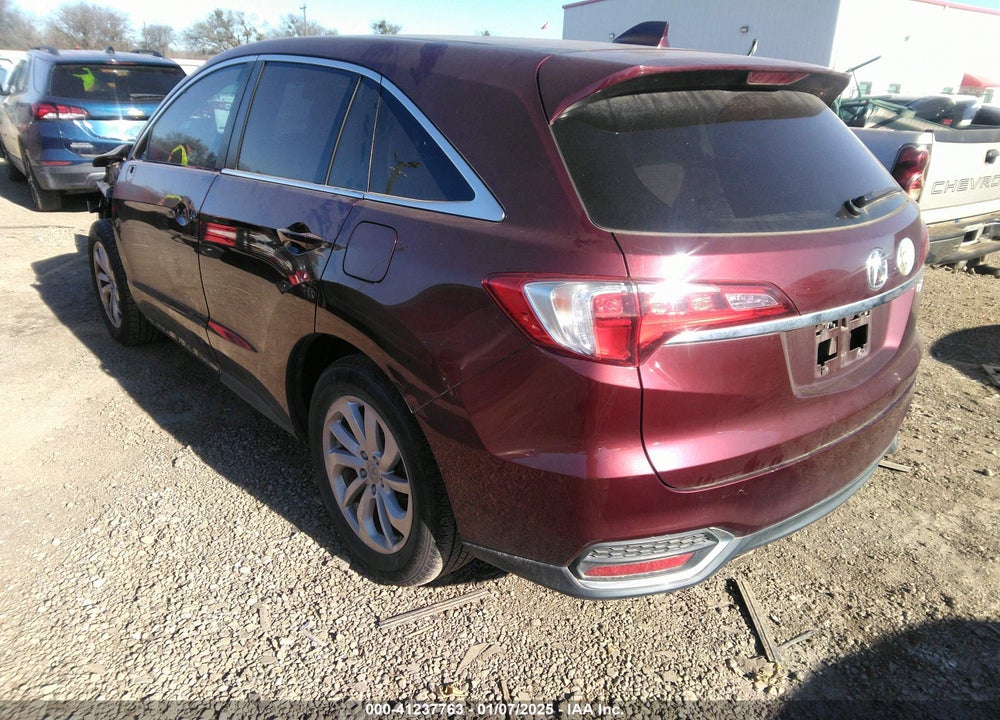 2016 ACURA RDX TECHNOLOGY   WATCH PLUS PACKAGES/TECHNOLOGY PACKAGE VIN: 5J8TB3H59GL011291