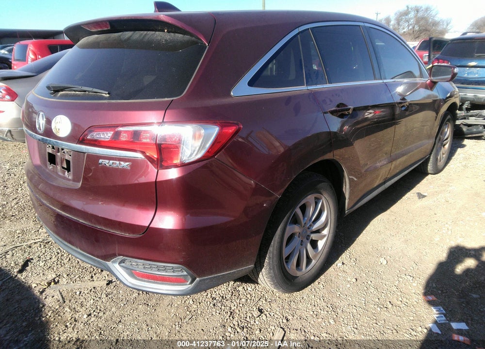 2016 ACURA RDX TECHNOLOGY   WATCH PLUS PACKAGES/TECHNOLOGY PACKAGE VIN: 5J8TB3H59GL011291