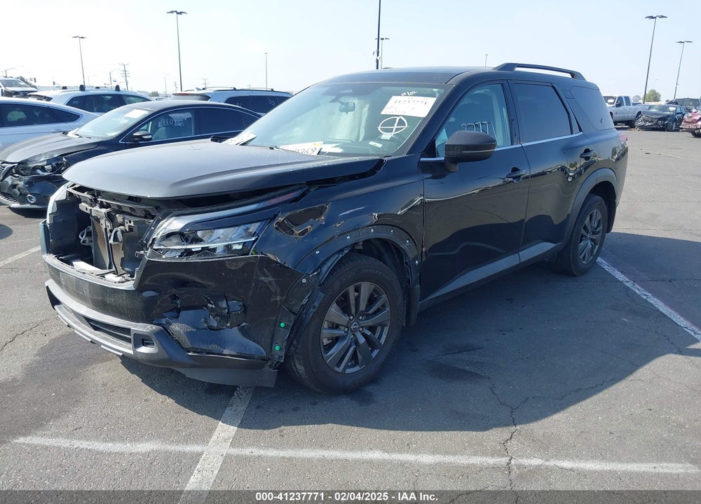 2022 NISSAN PATHFINDER SV 2WD VIN: 5N1DR3BA9NC222276
