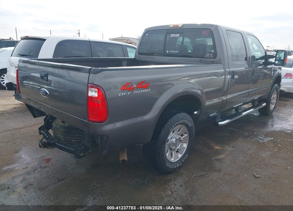 2008 FORD F-250 FX4/KING RANCH/LARIAT/XL/XLT VIN: 1FTSW21508ED24142