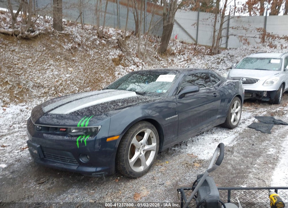 2014 CHEVROLET CAMARO 2LT VIN: 2G1FC1E39E9154884