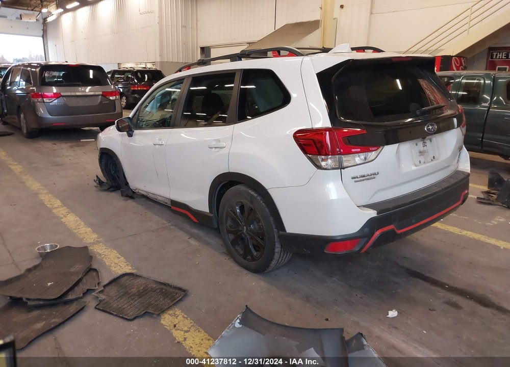 2019 SUBARU FORESTER SPORT VIN: JF2SKAPC3KH564143