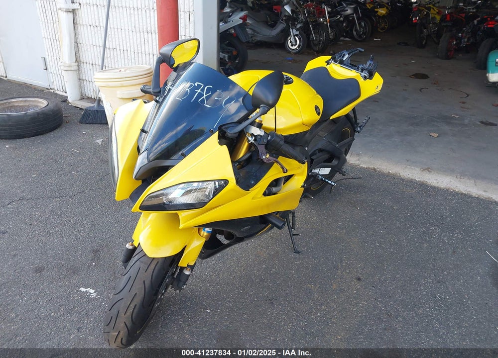 2008 YAMAHA YZFR6 VIN: JYARJ16E48A008603