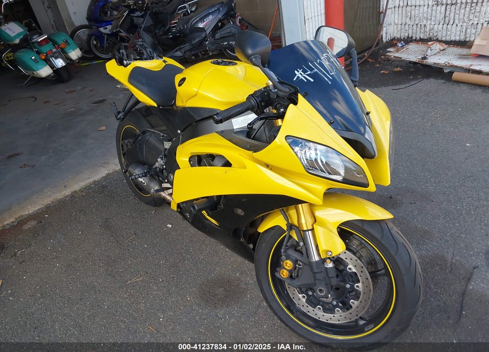2008 YAMAHA YZFR6 VIN: JYARJ16E48A008603