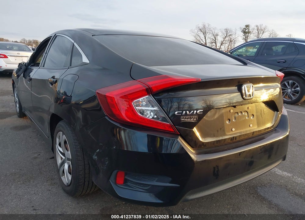 2016 HONDA CIVIC VIN: 2HGFC2F59GH573129