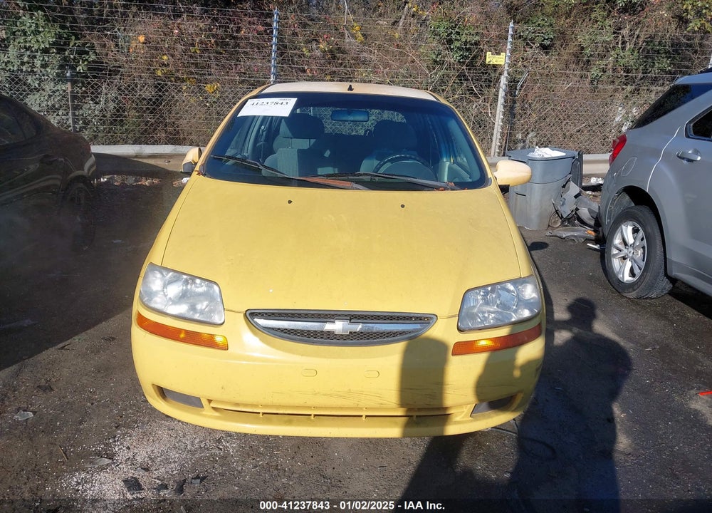 2004 CHEVROLET AVEO LS VIN: KL1TJ62644B246629