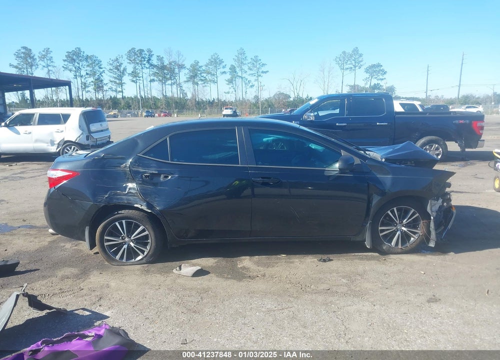 2016 TOYOTA COROLLA LE PLUS VIN: 2T1BURHE6GC625648