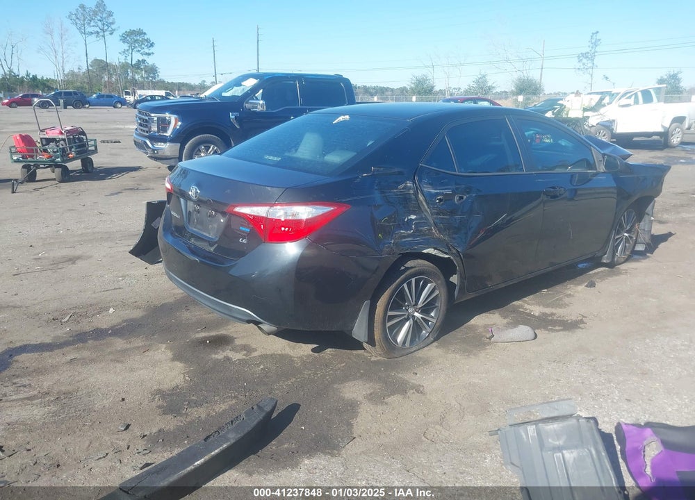 2016 TOYOTA COROLLA LE PLUS VIN: 2T1BURHE6GC625648