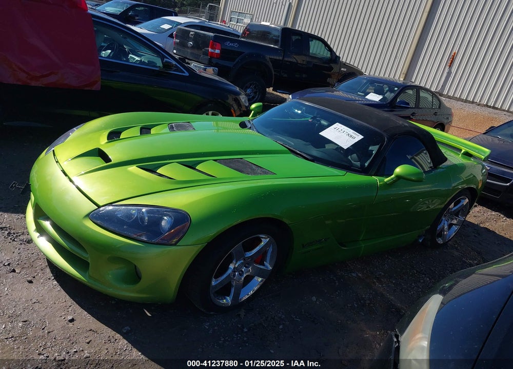 2004 DODGE VIPER SRT10 VIN: 1B3JZ65Z94V102086