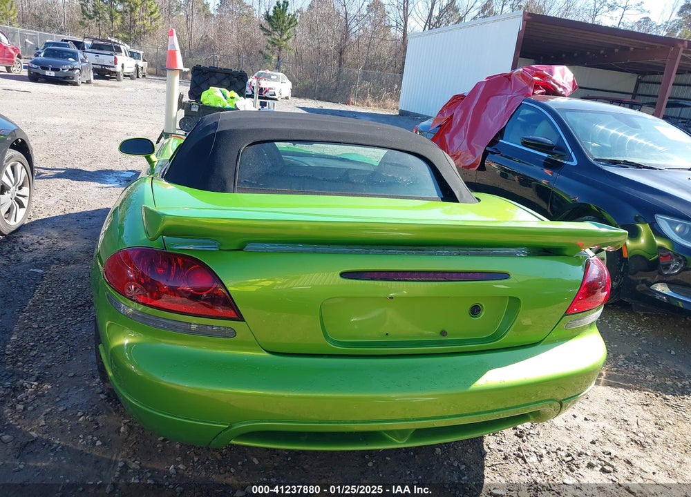 2004 DODGE VIPER SRT10 VIN: 1B3JZ65Z94V102086