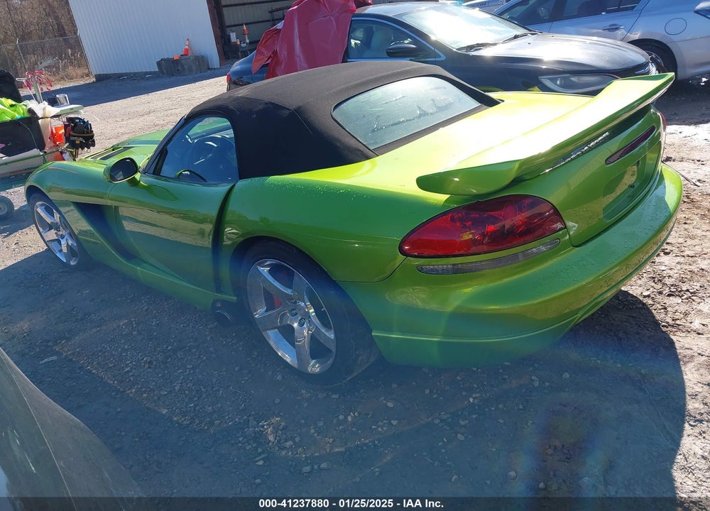 2004 DODGE VIPER SRT10 VIN: 1B3JZ65Z94V102086