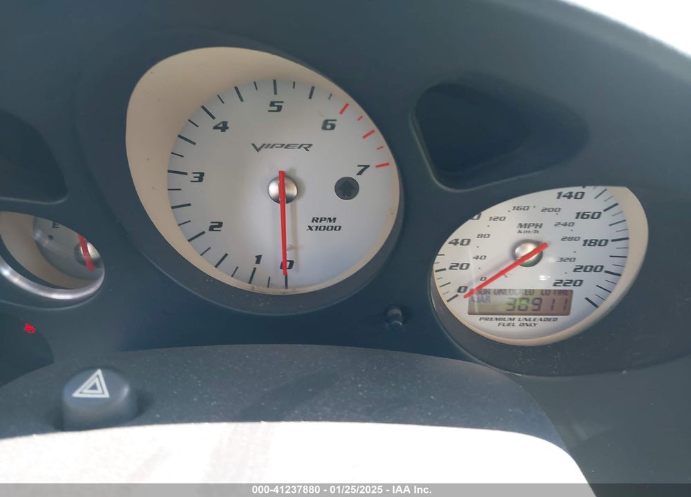 2004 DODGE VIPER SRT10 VIN: 1B3JZ65Z94V102086