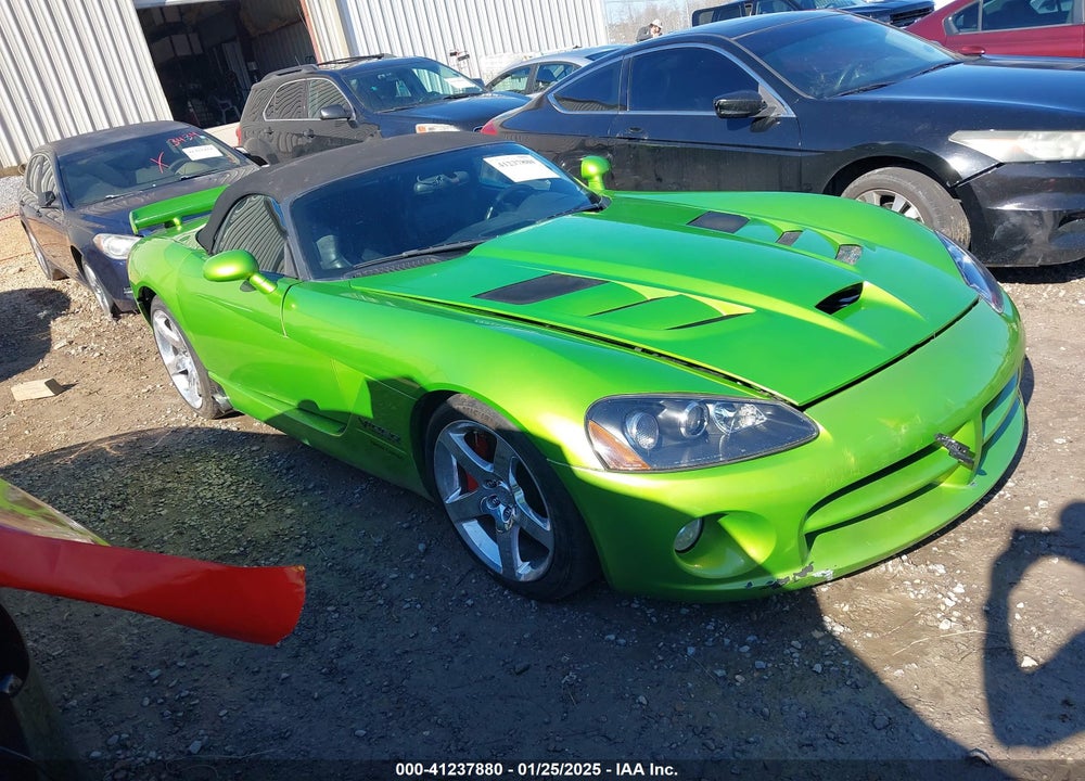 2004 DODGE VIPER SRT10 VIN: 1B3JZ65Z94V102086