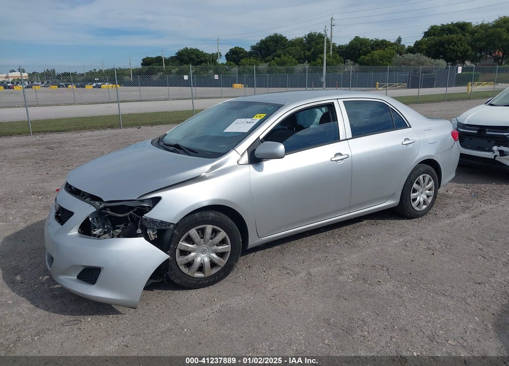 2009 TOYOTA COROLLA VIN: JTDBL40E399024188