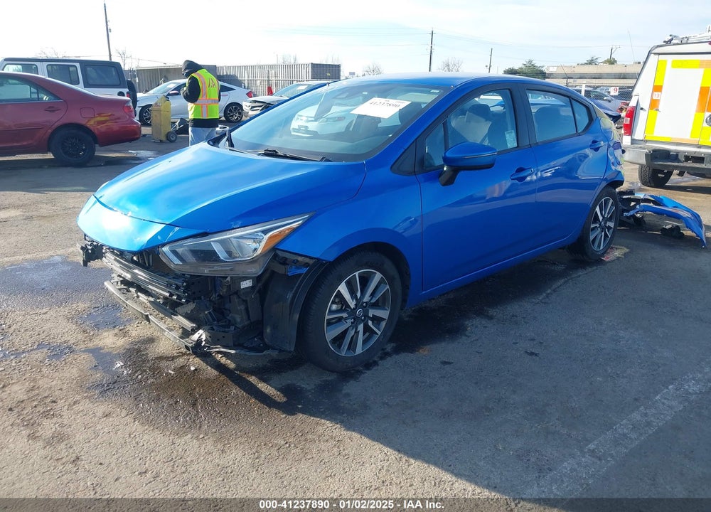 2021 NISSAN VERSA SV XTRONIC CVT VIN: 3N1CN8EV8ML862623