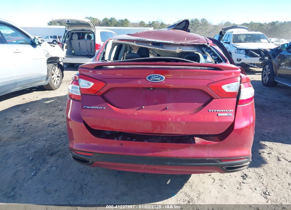 2016 FORD FUSION TITANIUM VIN: 3FA6P0D96GR231970
