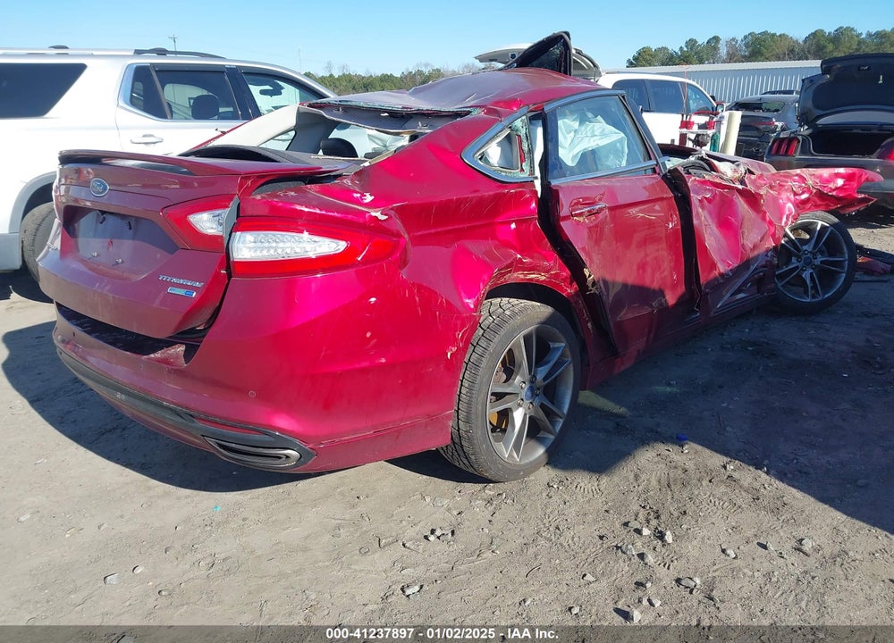 2016 FORD FUSION TITANIUM VIN: 3FA6P0D96GR231970