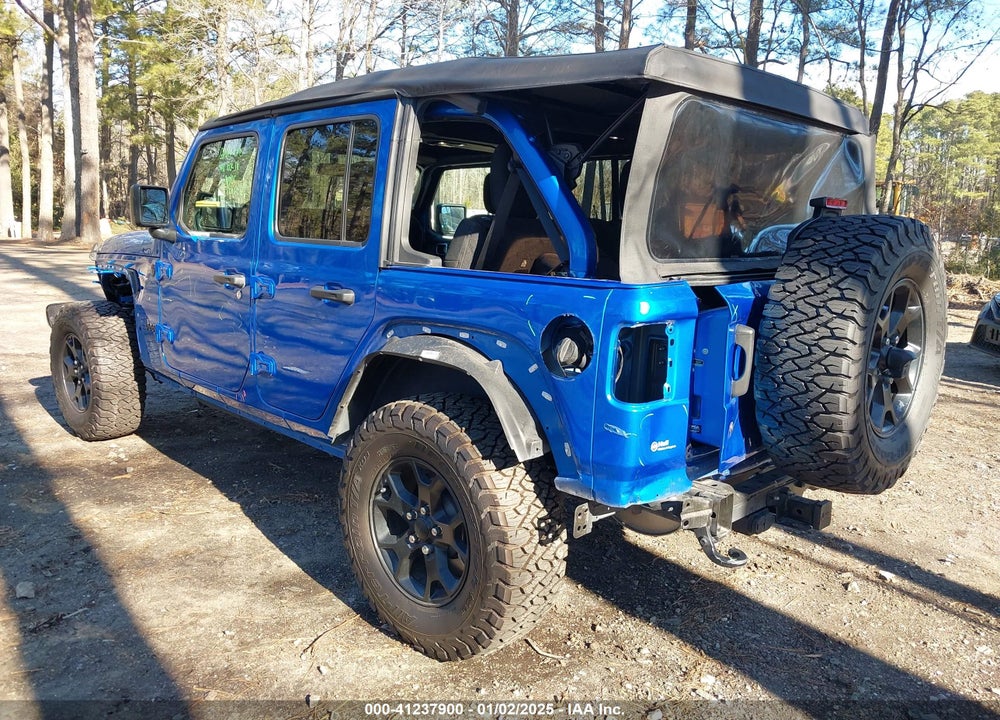2021 JEEP WRANGLER UNLIMITED WILLYS SPORT 4X4 VIN: 1C4HJXDG1MW722743