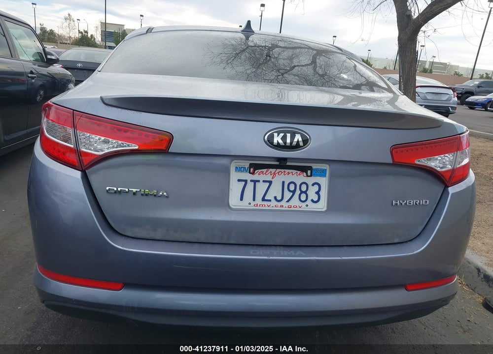2012 KIA OPTIMA HYBRID VIN: KNAGM4AD9C5015760