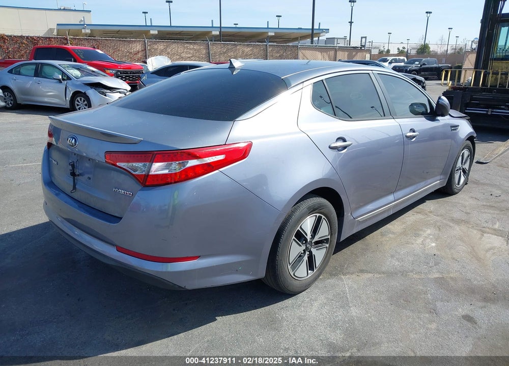 2012 KIA OPTIMA HYBRID VIN: KNAGM4AD9C5015760
