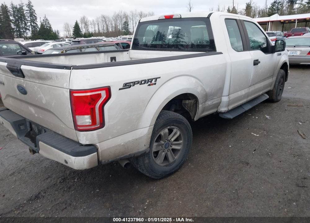 2016 FORD F-150 VIN: 1FTEX1EP2GFD56390